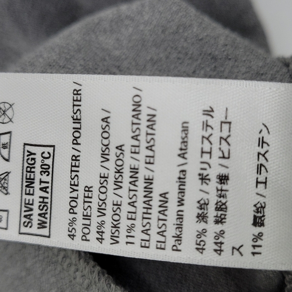 TOPSHOP Soft Gray Mock Neck Sleeveless Shift Dress Size 6 EUR 38 - Picture 8 of 8